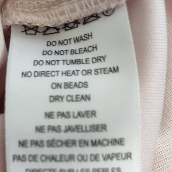 Adrianna Papell Pink Chiffon Embellished Cocktail Dress. Size 8 (NWT) - Picture 13 of 14